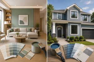 Inside and Outside: A Practical Guide to Interior and Exterior Painting in London